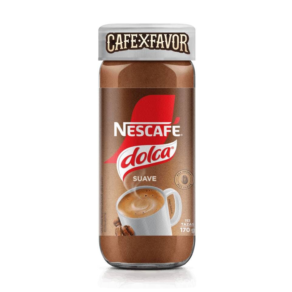 Nescafé Dolca Suave Frasco X170gr